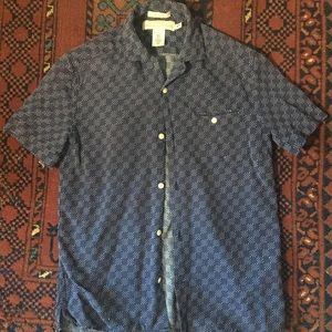 H&M L.O.G.G. Cloth Button Down Men’s XS Shirt